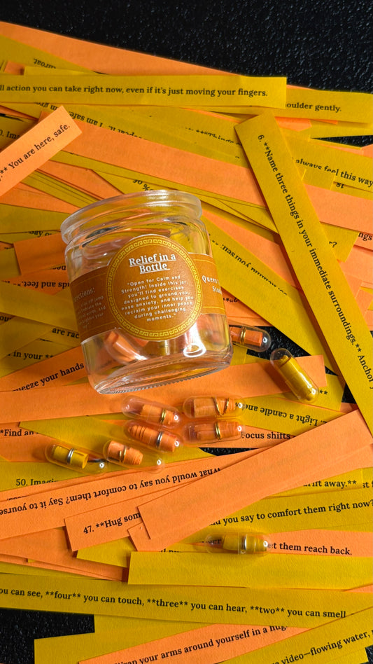 Relief In a Bottle: 30 Day Feelings Pharmacy