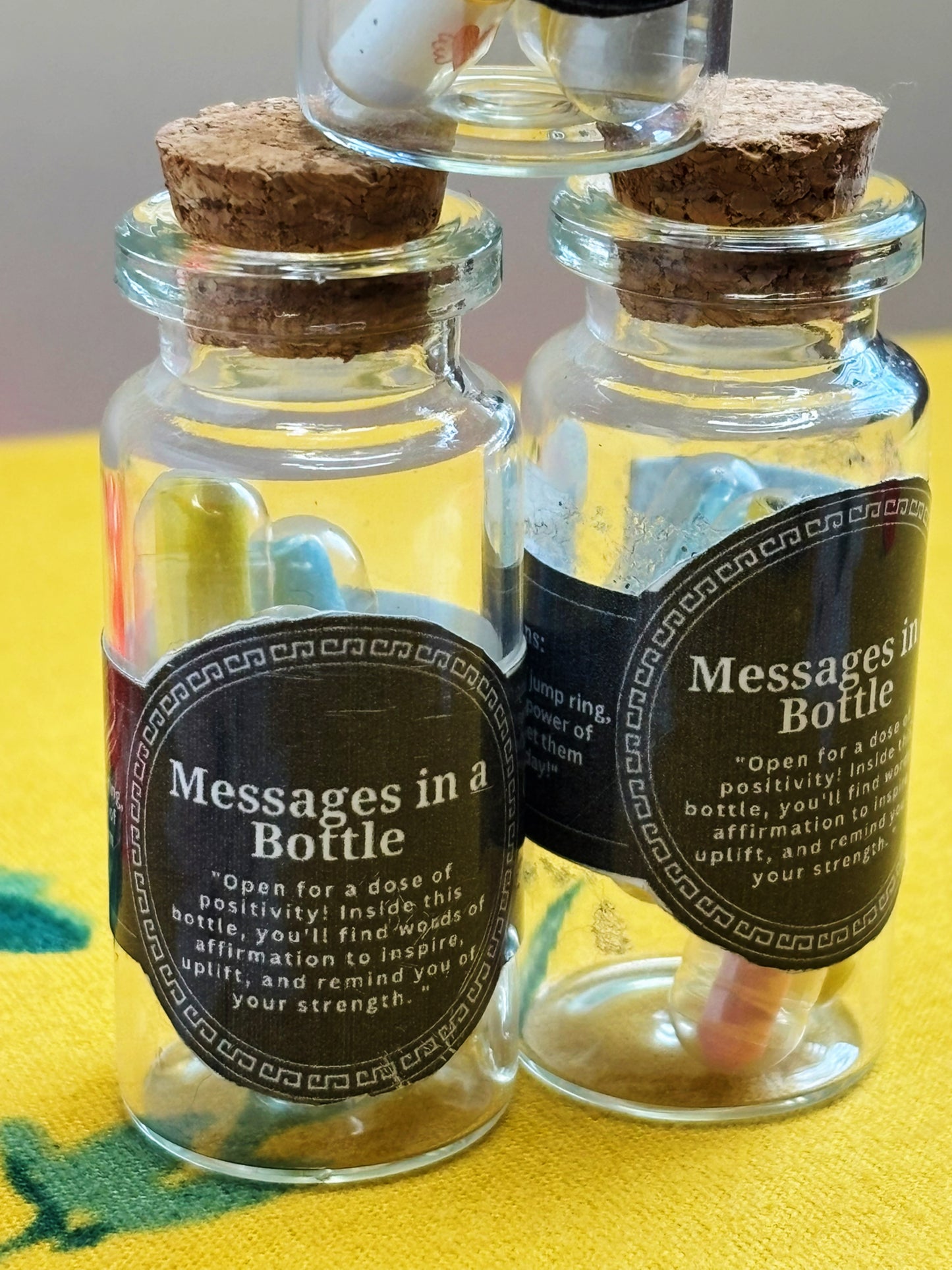 Feelings Pharmacy- Mini Messages In A Bottle