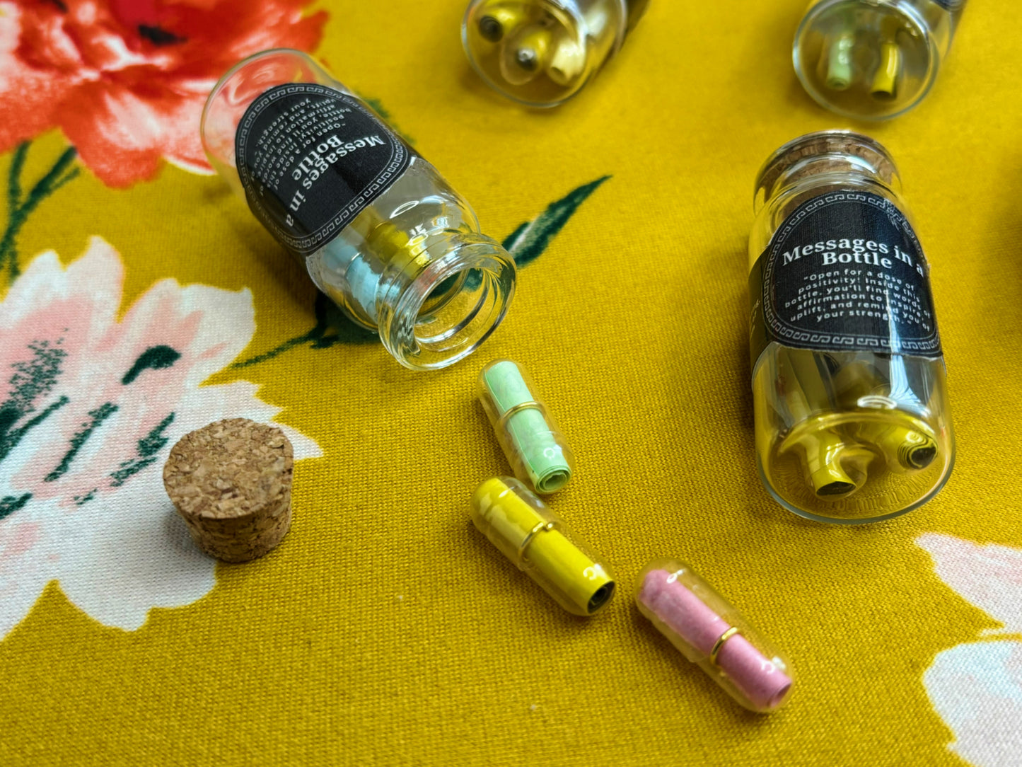 Feelings Pharmacy- Mini Messages In A Bottle